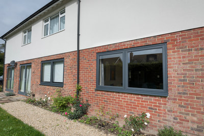 windows in anthracite grey in Stockport 